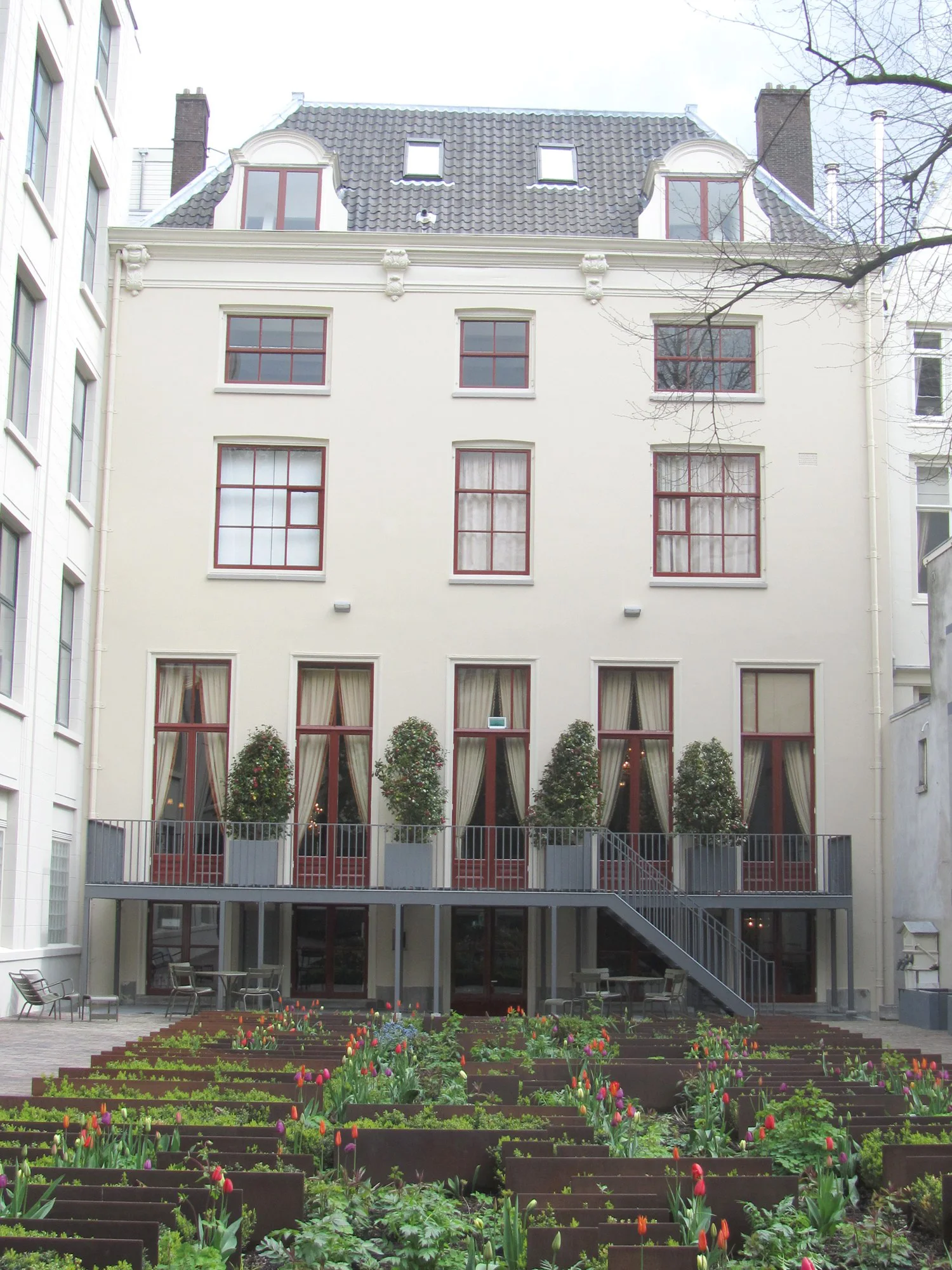Tuin van het Grachtenmuseum